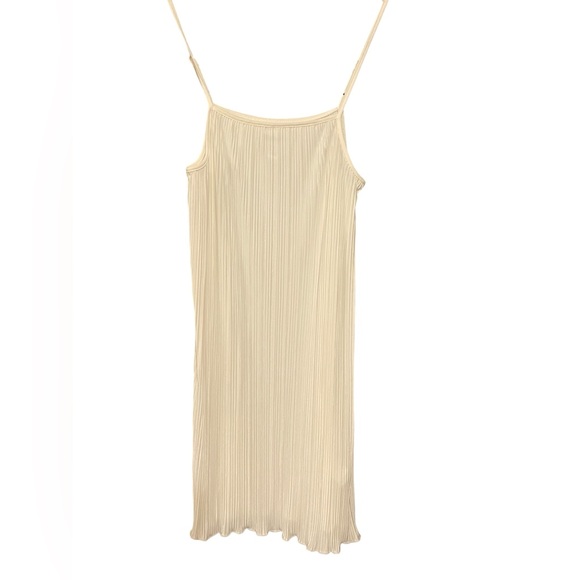 Abound White Pleated Mini Dress - Picture 2 of 3
